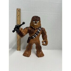 HASBRO STAR WARS GALACTIC HEROES MEGA MIGHTIES 10" CHEWBACCA POSEABLE FIGURE